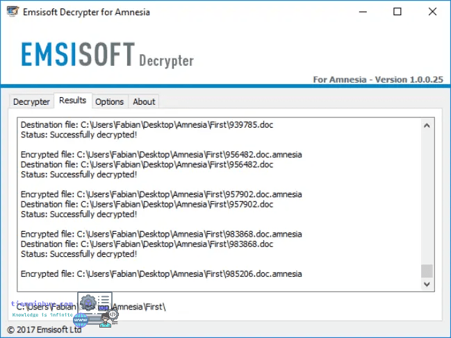 Emsisoft Ransomware Decryption Tools